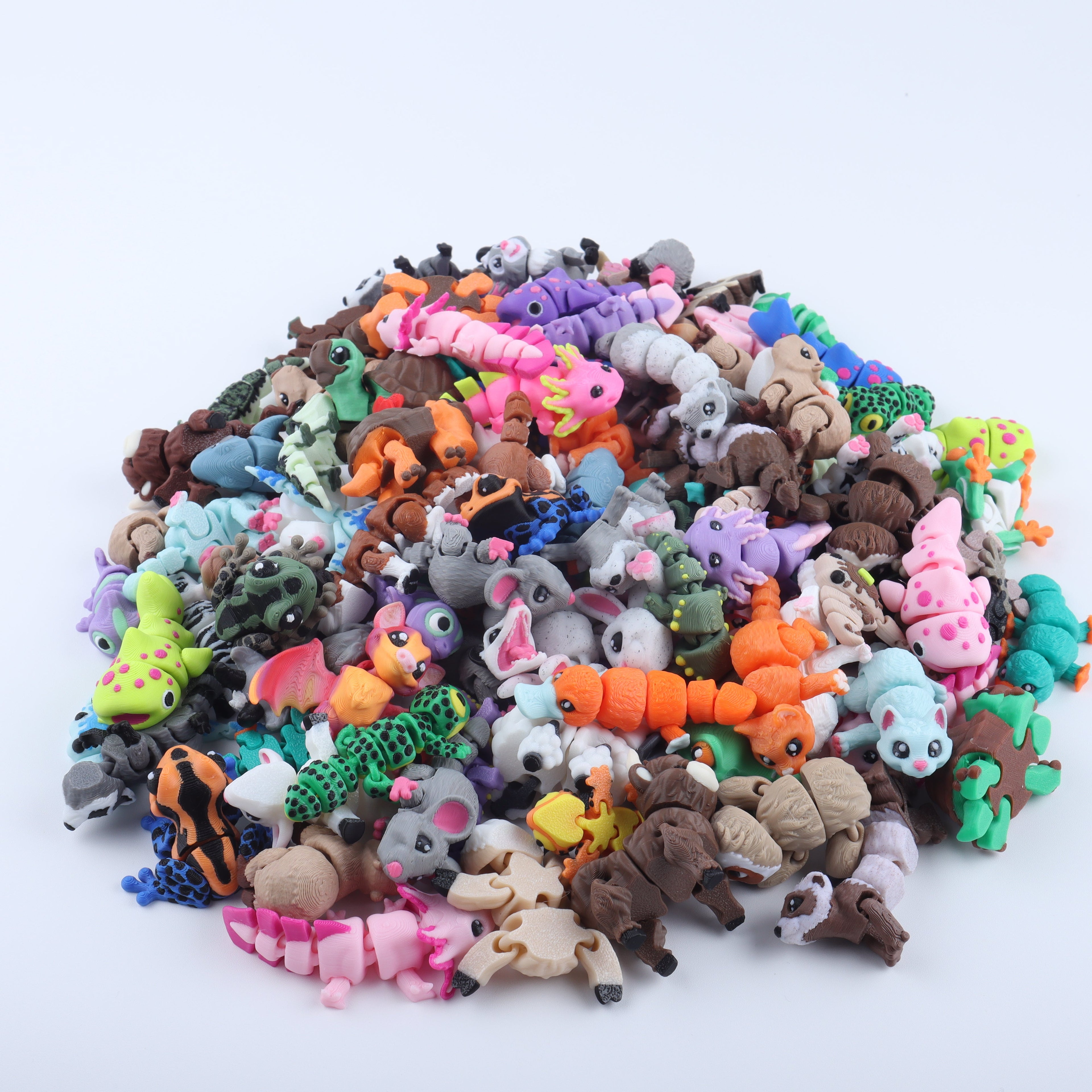 3D Printed Mini Fidget Creature Packs